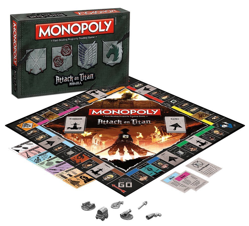 monopoly attaque des titans