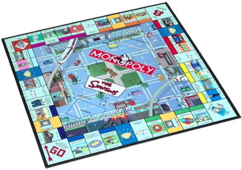 Simpsons monopoly argos