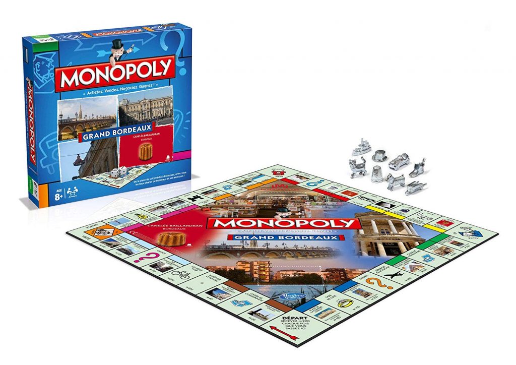MONOPOLY Édition BORDEAUX – Jeu Complet – Très Bon état